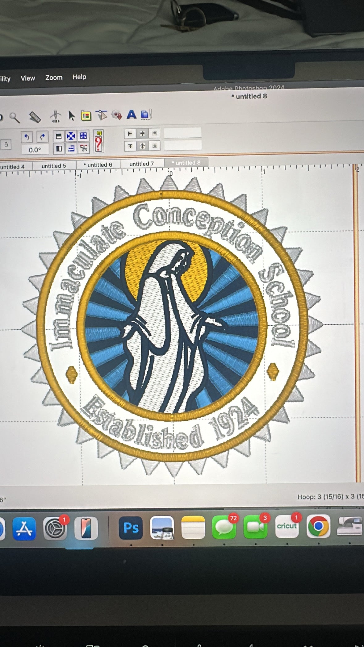 School Logo Embroidery